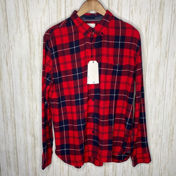 American Heritage Other - American Heritage Red & Blue plaid flannel Large